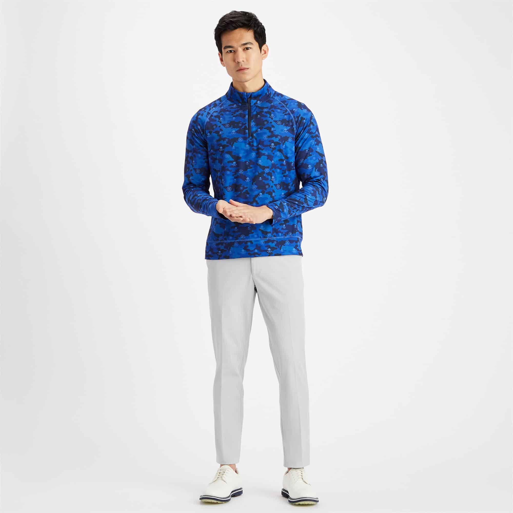 G/FORE Luxe Staple Mid Layer Twilight Camo